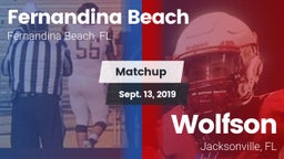 Matchup: Fernandina Beach vs. Wolfson  2019