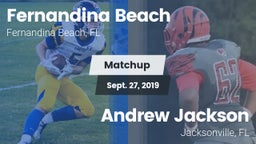 Matchup: Fernandina Beach vs. Andrew Jackson  2019