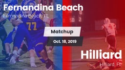 Matchup: Fernandina Beach vs. Hilliard  2019