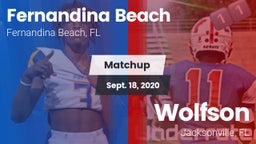 Matchup: Fernandina Beach vs. Wolfson  2020