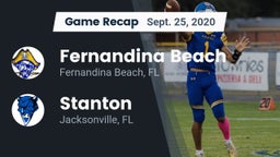 Recap: Fernandina Beach  vs. Stanton  2020