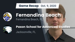 Recap: Fernandina Beach  vs. Paxon School for Advanced Studies 2020