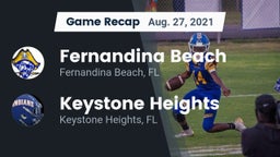 Recap: Fernandina Beach  vs. Keystone Heights  2021