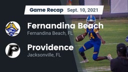 Recap: Fernandina Beach  vs. Providence  2021