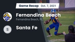 Recap: Fernandina Beach  vs. Santa Fe  2021