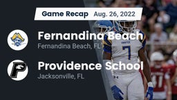 Recap: Fernandina Beach  vs. Providence School 2022