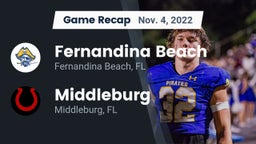 Recap: Fernandina Beach  vs. Middleburg  2022