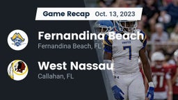 Recap: Fernandina Beach  vs. West Nassau  2023