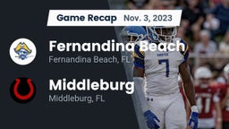 Recap: Fernandina Beach  vs. Middleburg  2023