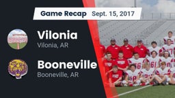 Recap: Vilonia  vs. Booneville  2017