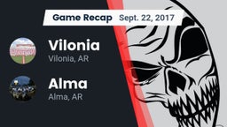 Recap: Vilonia  vs. Alma  2017
