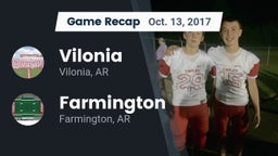 Recap: Vilonia  vs. Farmington  2017
