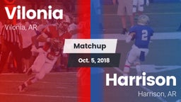 Matchup: Vilonia  vs. Harrison  2018