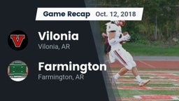 Recap: Vilonia  vs. Farmington  2018