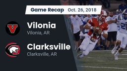 Recap: Vilonia  vs. Clarksville  2018