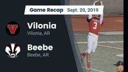 Recap: Vilonia  vs. Beebe  2019