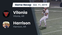 Recap: Vilonia  vs. Harrison  2019