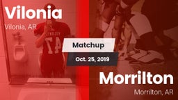 Matchup: Vilonia  vs. Morrilton  2019