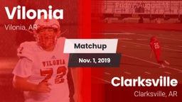 Matchup: Vilonia  vs. Clarksville  2019