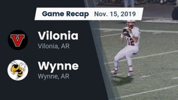 Recap: Vilonia  vs. Wynne  2019