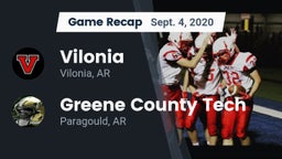 Recap: Vilonia  vs. Greene County Tech  2020