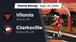 Recap: Vilonia  vs. Clarksville  2020