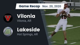 Recap: Vilonia  vs. Lakeside  2020
