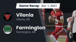 Recap: Vilonia  vs. Farmington  2021