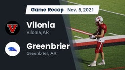 Recap: Vilonia  vs. Greenbrier  2021