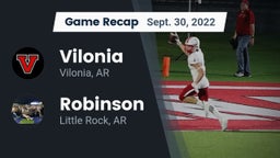 Recap: Vilonia  vs. Robinson  2022
