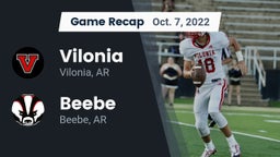 Recap: Vilonia  vs. Beebe  2022