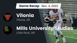 Recap: Vilonia  vs. Mills University Studies  2022