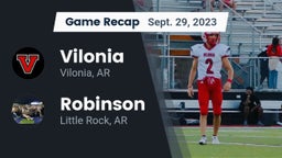 Recap: Vilonia  vs. Robinson  2023