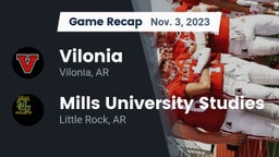 Recap: Vilonia  vs. Mills University Studies  2023