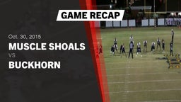 Recap: Muscle Shoals  vs. Buckhorn  2015