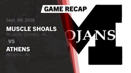 Recap: Muscle Shoals  vs. Athens  2016