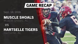 Recap: Muscle Shoals  vs. Hartselle Tigers 2016
