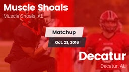 Matchup: Muscle Shoals High vs. Decatur  2016