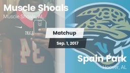 Matchup: Muscle Shoals High vs. Spain Park  2017