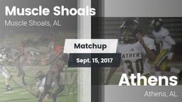 Matchup: Muscle Shoals High vs. Athens  2017