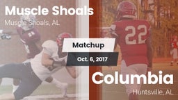 Matchup: Muscle Shoals High vs. Columbia  2017