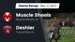 Recap: Muscle Shoals  vs. Deshler  2017