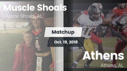 Matchup: Muscle Shoals High vs. Athens  2018