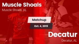 Matchup: Muscle Shoals High vs. Decatur  2019
