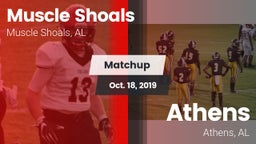 Matchup: Muscle Shoals High vs. Athens  2019
