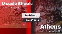 Matchup: Muscle Shoals High vs. Athens  2020