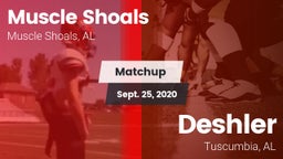 Matchup: Muscle Shoals High vs. Deshler  2020