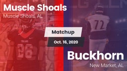 Matchup: Muscle Shoals High vs. Buckhorn  2020