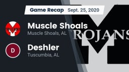 Recap: Muscle Shoals  vs. Deshler  2020