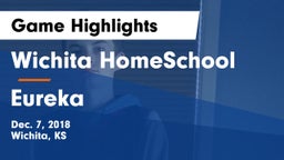 Wichita HomeSchool  vs Eureka  Game Highlights - Dec. 7, 2018